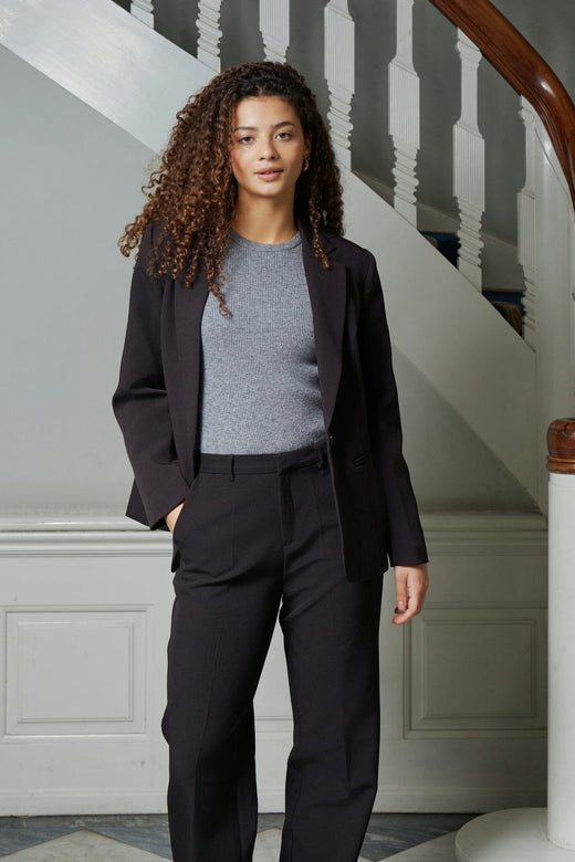 Neo Noir - Alice Suit Pants - Black Bukser 