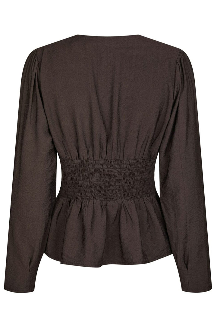 Neo Noir - Alsie Blouse 166655 - 676 - Dark Brown
