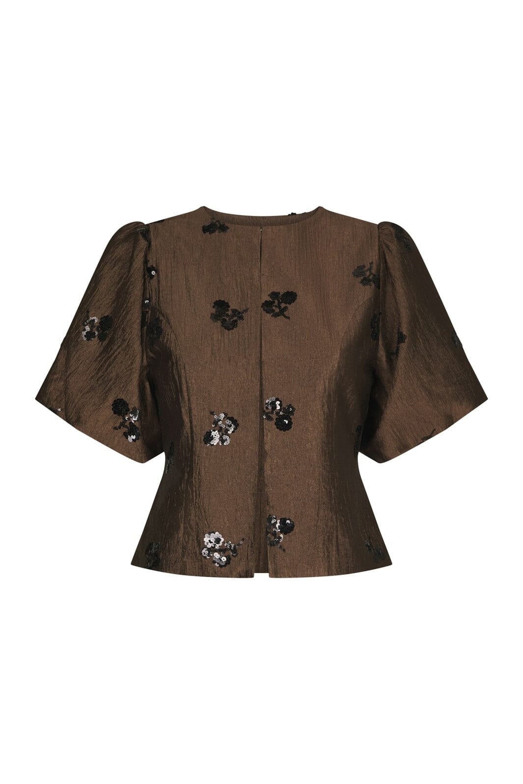 Neo Noir - Anela Sequins Blouse 171076 - 210 - Brown