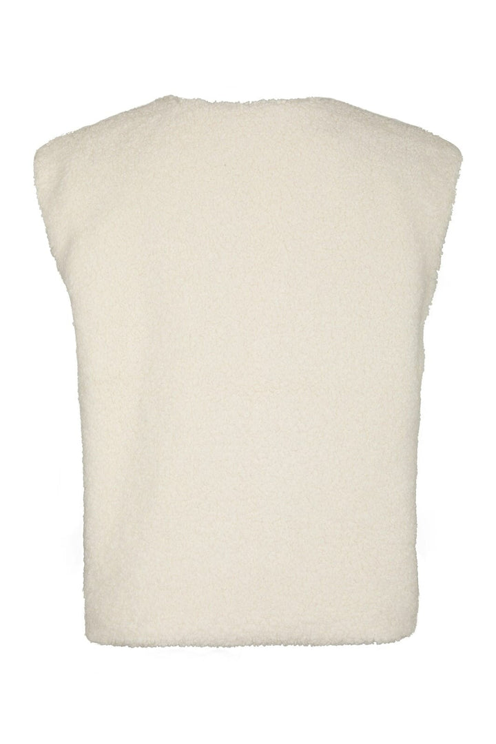 Neo Noir - Anjanna Teddy Vest 165928 - 124 - Ivory