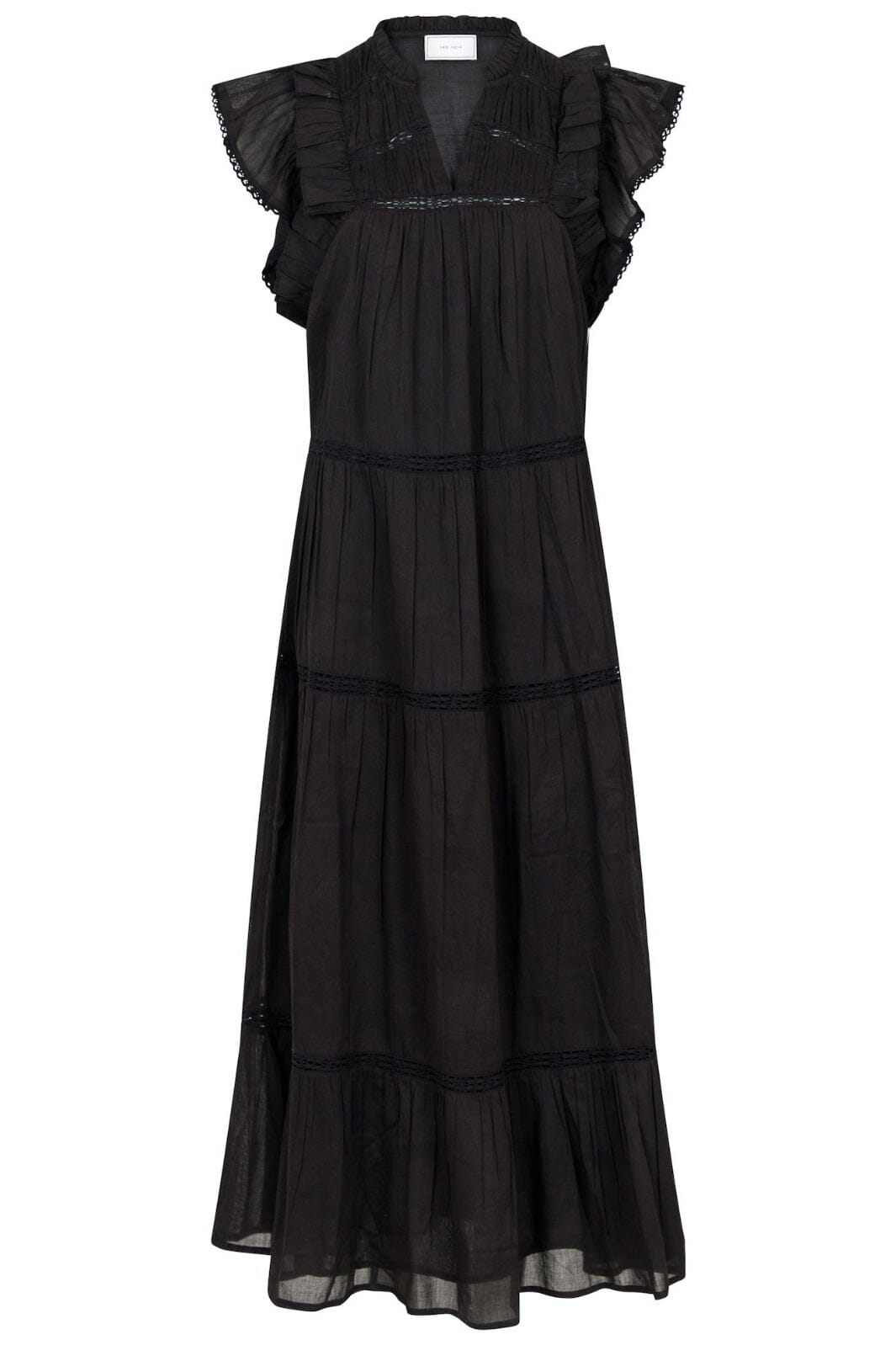 Neo Noir - Ankita S Voile Dress - Black Kjoler 
