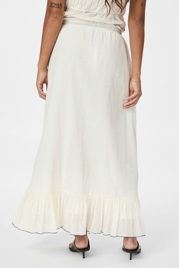 Neo Noir - Ariella Crepe Skirt 165814 - 122 - Creme