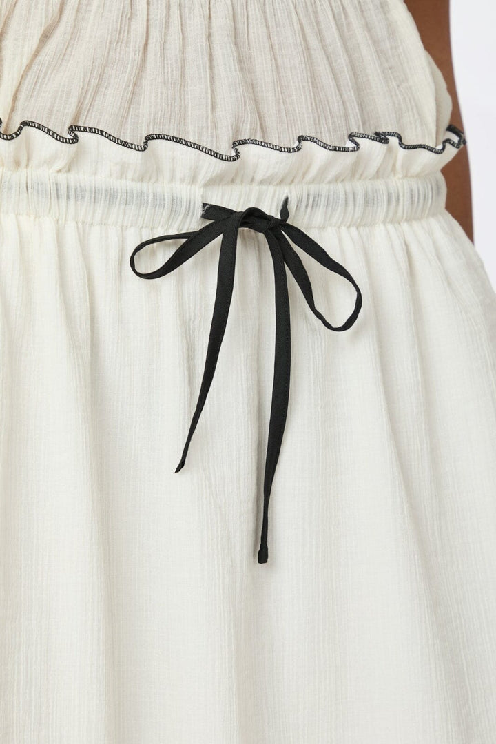 Neo Noir - Ariella Crepe Skirt 165814 - 122 - Creme