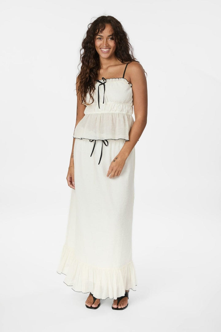 Neo Noir - Ariella Crepe Skirt 165814 - 122 - Creme