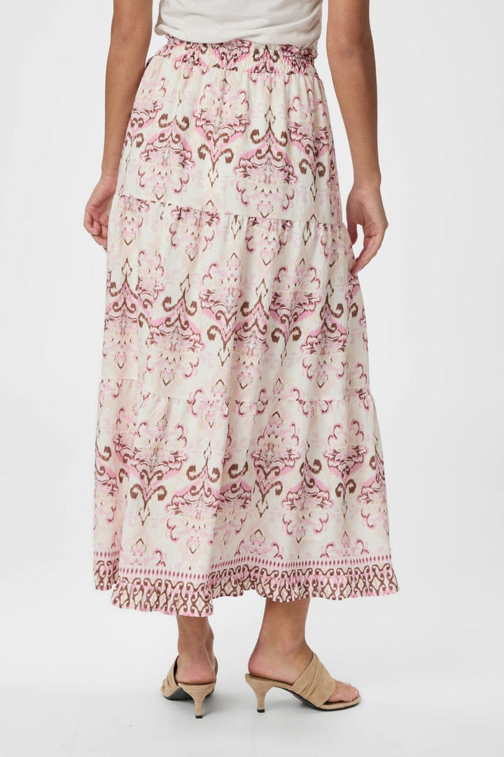 Neo Noir - Asta Paisley Print Skirt 166165 - 754 - Light Pink