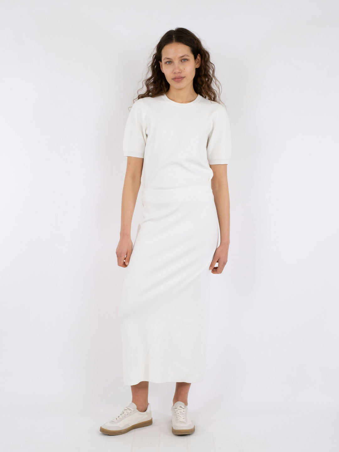 Neo Noir - Aston Knit Skirt - Off White