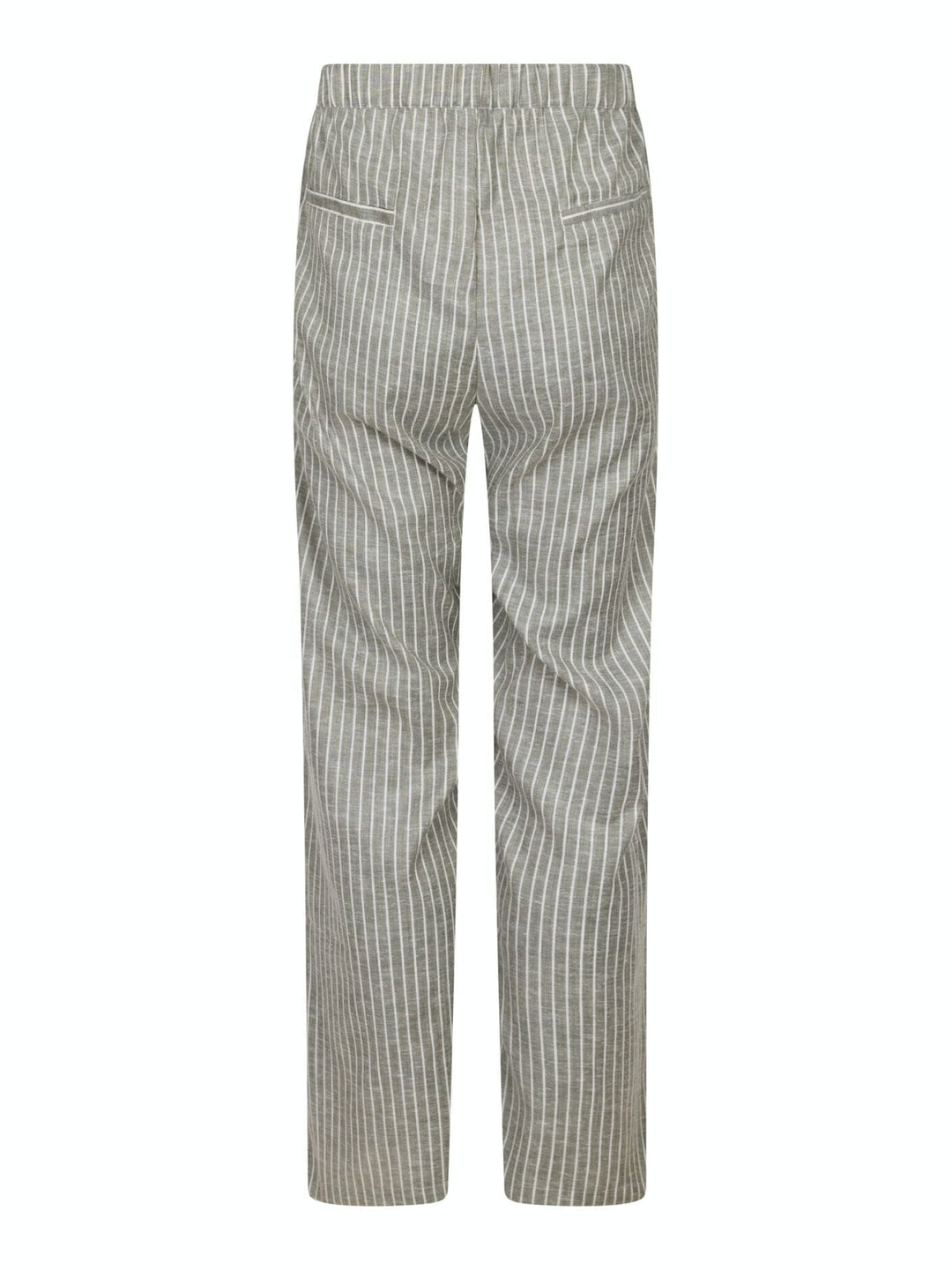 Neo Noir - Astra Soft Stripe Pants - Smoke Green Bukser 