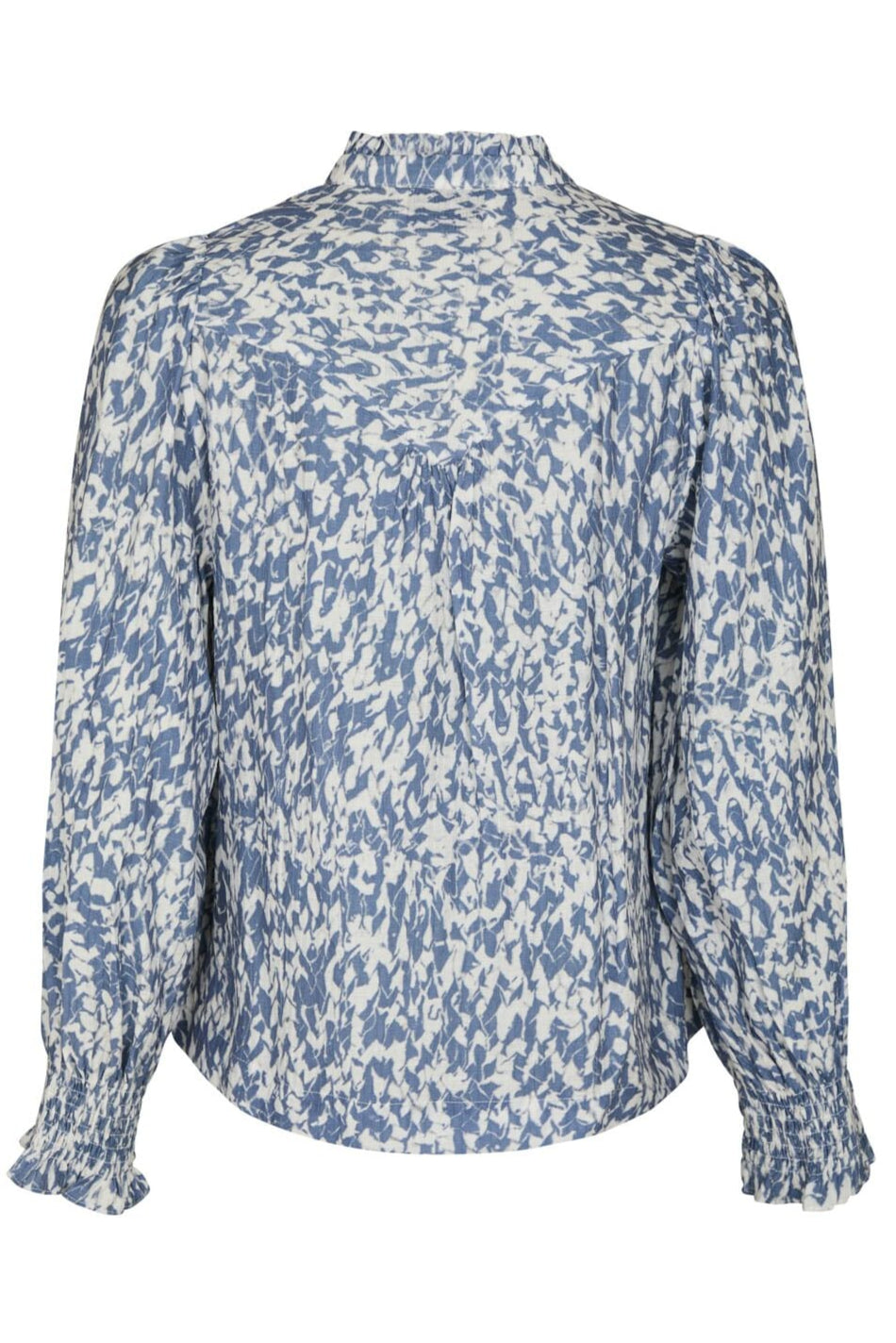 Neo Noir - Astrida Fracture Blouse 166406 - 142 - Dusty Blue