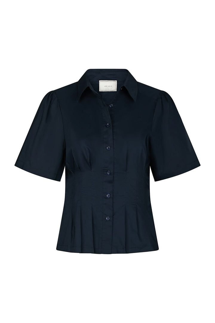 Neo Noir - Balara Poplin Shirt 167002 - 141 - Navy