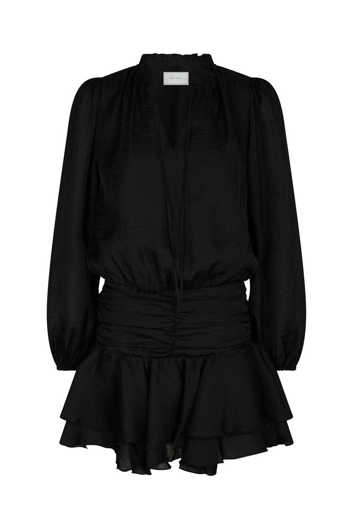 Neo Noir - Bari Chiffon Dress 166918 - 100 - Black