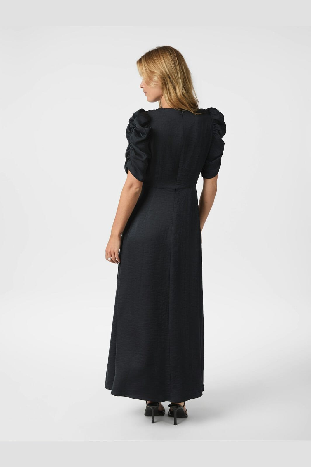 Neo Noir - Benuti Solid Dress 166584 - 141 - Navy