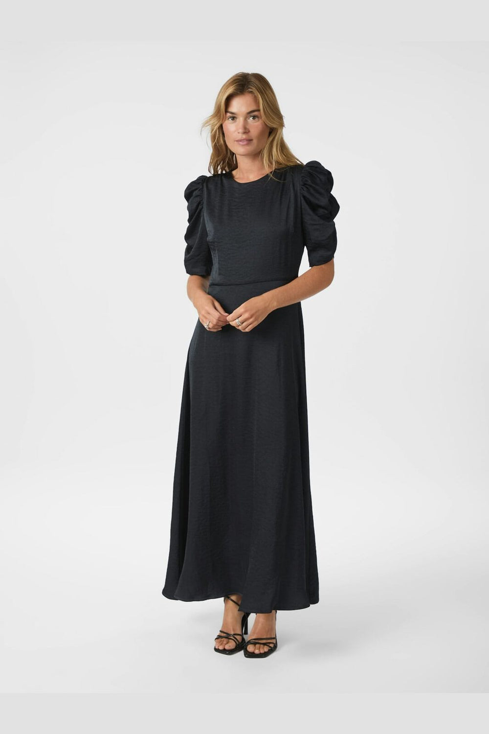 Neo Noir - Benuti Solid Dress 166584 - 141 - Navy