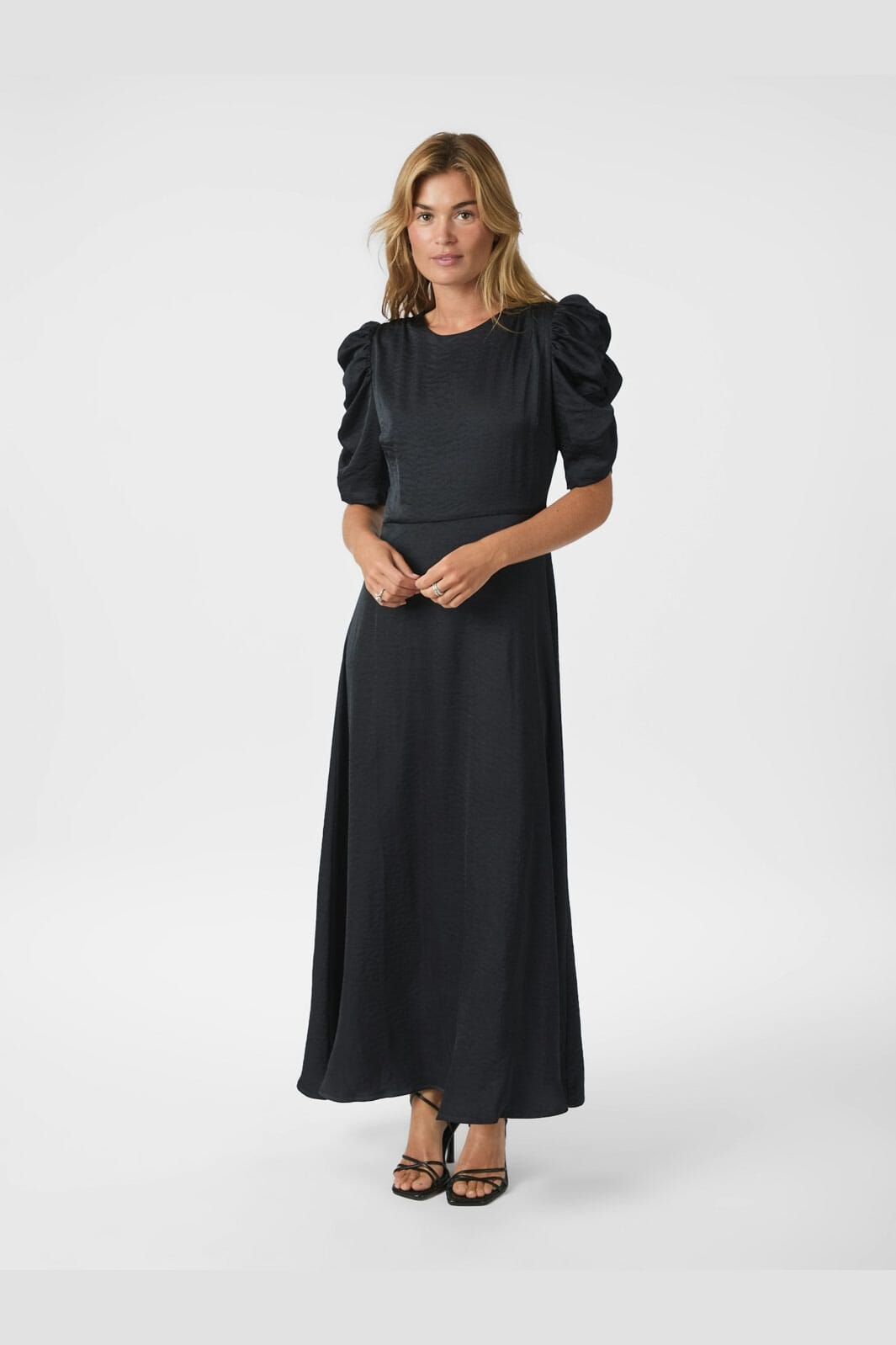 Neo Noir - Benuti Solid Dress 166584 - 141 - Navy