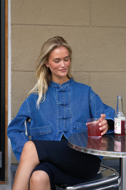 Neo Noir - Caline Denim Jacket 169999 - 422 - Blue Denim Jakker 