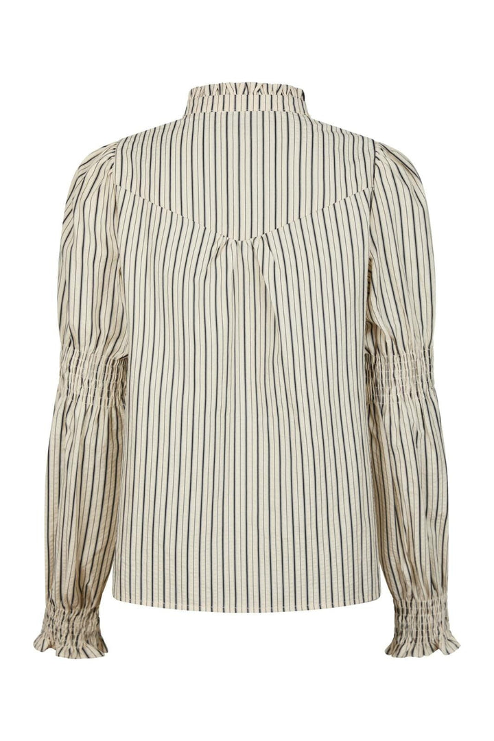 Neo Noir - Camilla Contrast Blouse 164669 - 122 - Creme