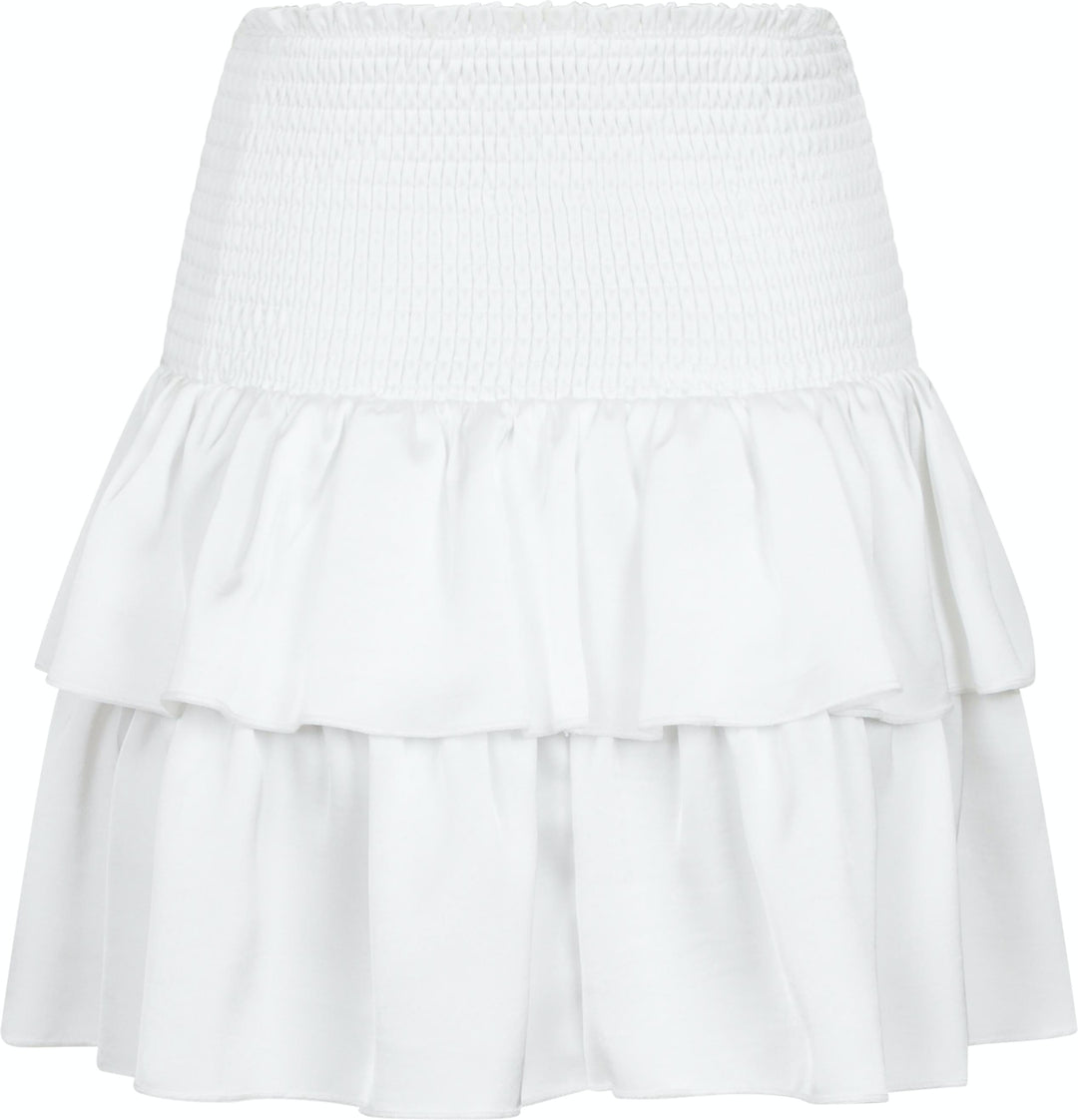 Neo Noir - Carin Heavy Sateen Skirt - White