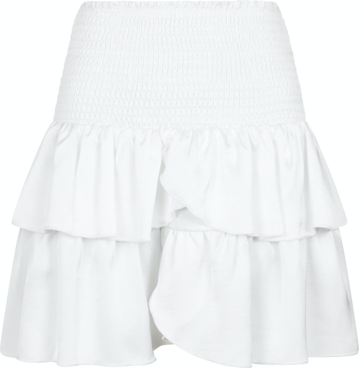 Neo Noir - Carin Heavy Sateen Skirt - White