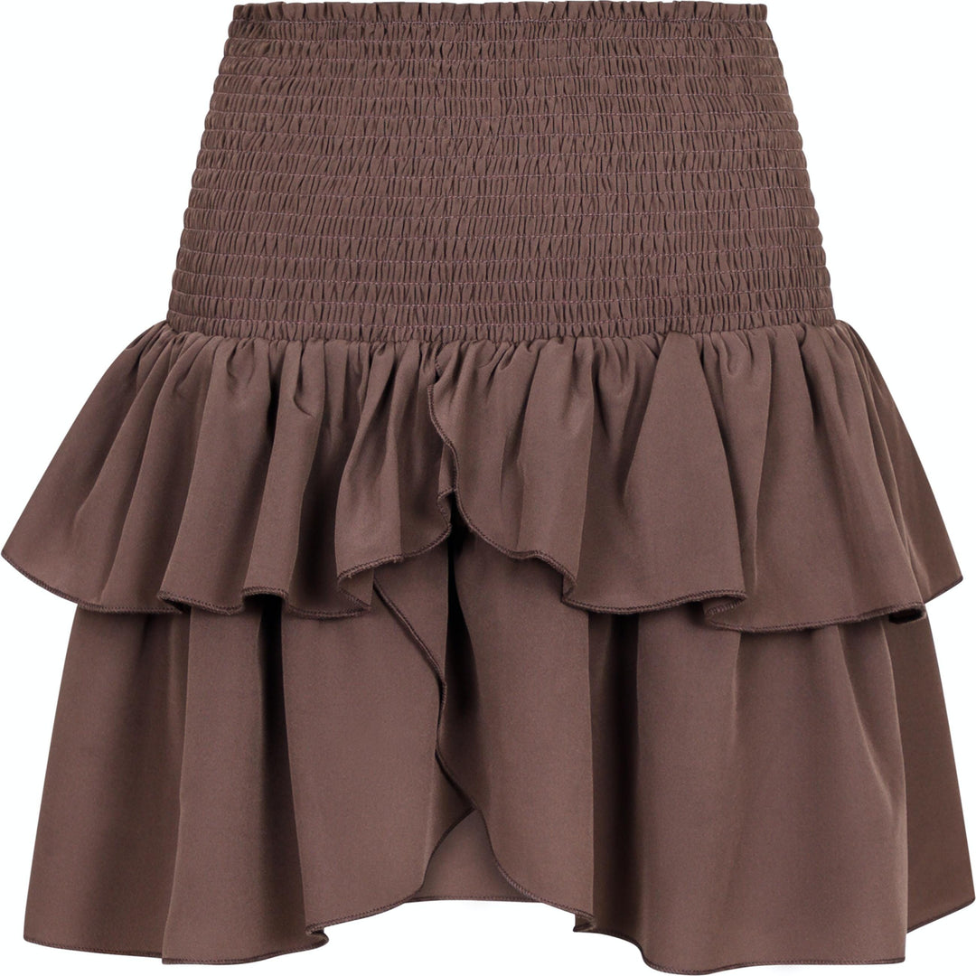 Neo Noir - Carin R Skirt - Dusty Brown