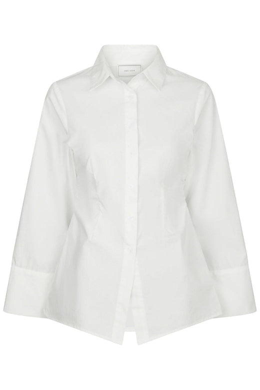 Neo Noir - Caroli Poplin Shirt 165894 - 120 - White