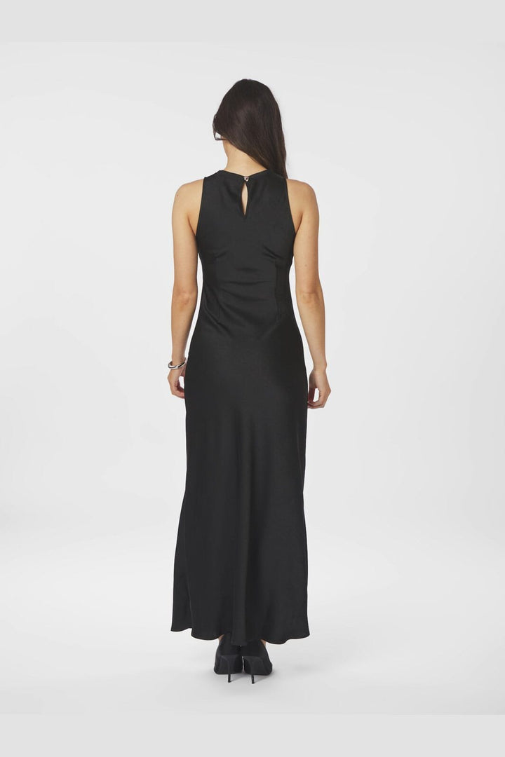 Neo Noir - Celinie Heavy Sateen Dress 165621 - 100 - Black
