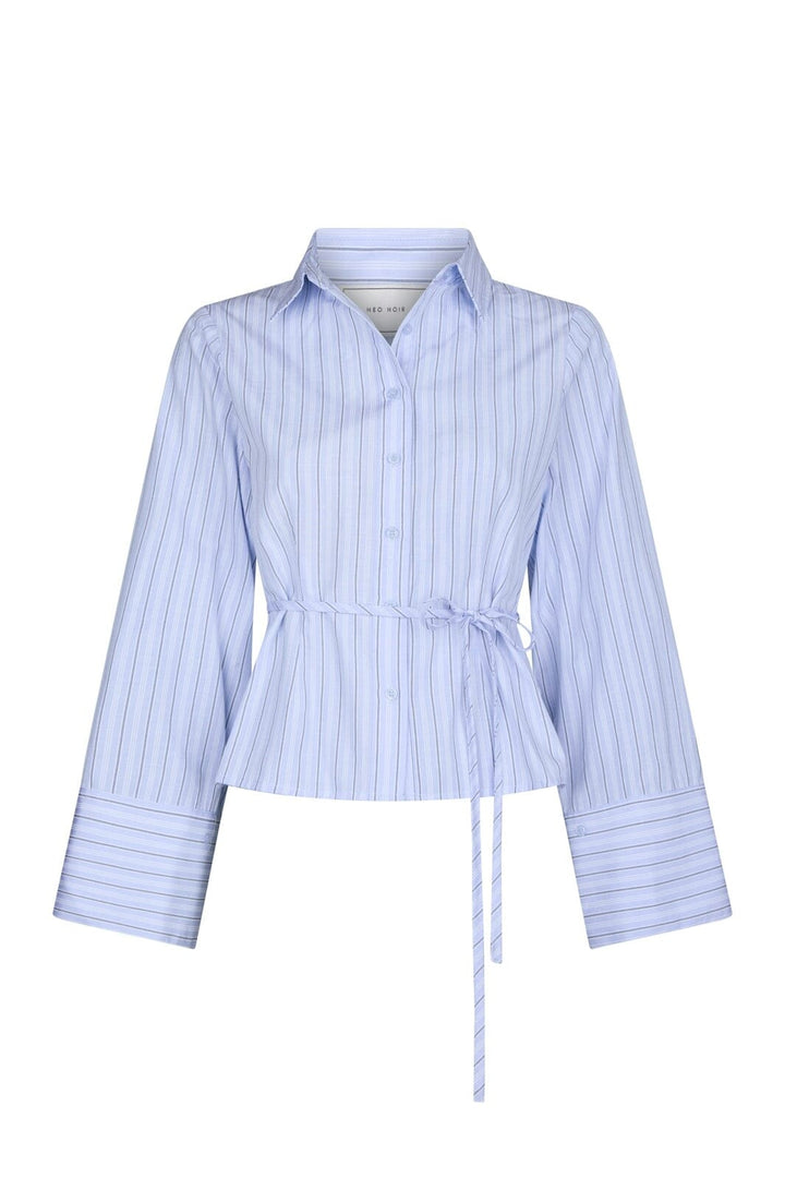 Neo Noir - Clarida Double Stripe Shirt 168388 - 145 - Light Blue