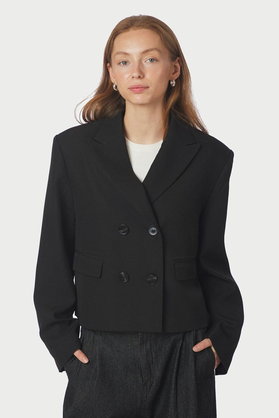 Neo Noir - Conan Structure Blazer 163664 - 100 - Black