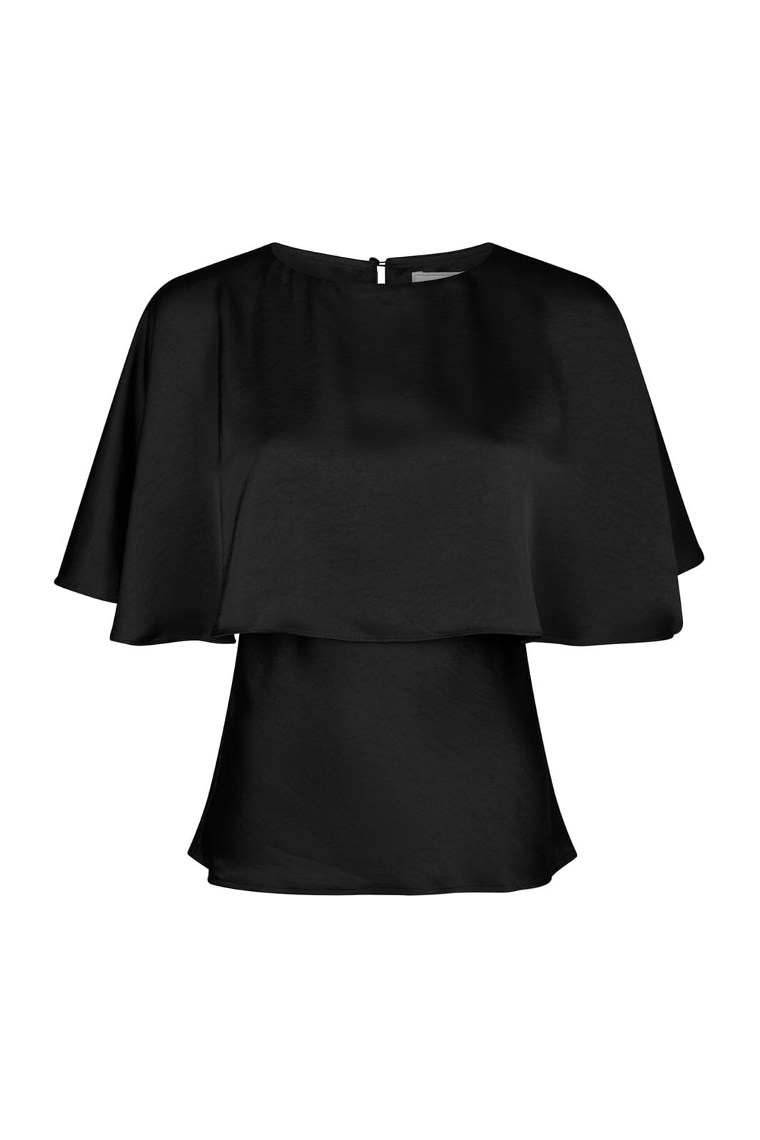 Neo Noir - Danira Heavy Sateen Top 171564 - 100 - Black