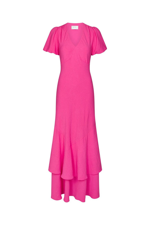 Neo Noir - Dariah Structure Solid Dress 168970 - 170 - Pink