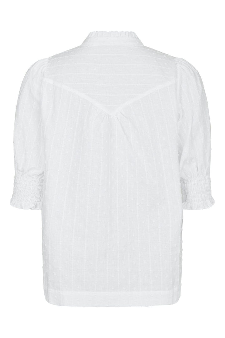 Neo Noir - Diana B Dobby Blouse 166142 - 120 - White