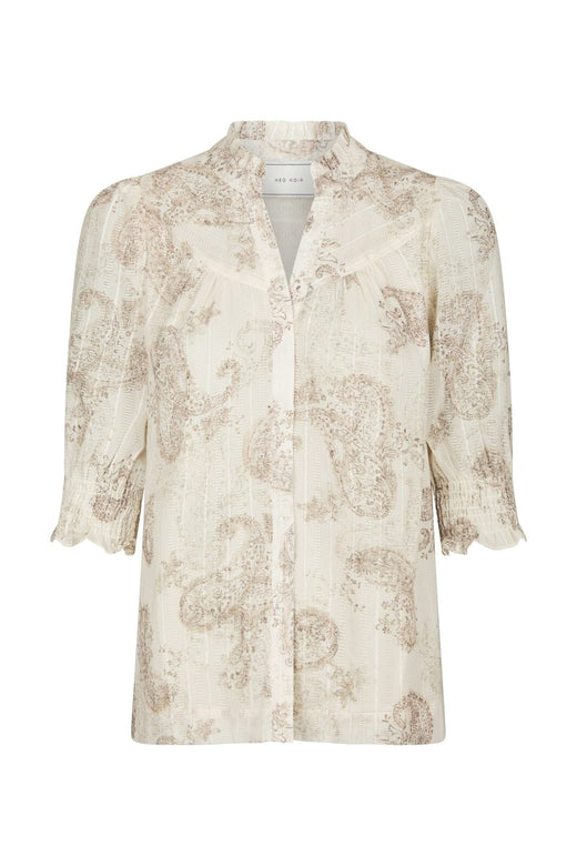 Neo Noir - Diana Faded Paisley Blouse 169967 - 213 - Sand