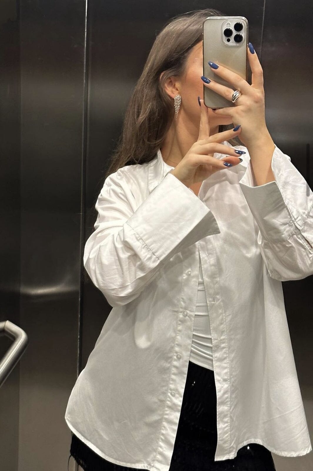 Neo Noir - Dita C Poplin Shirt - White Skjorter 