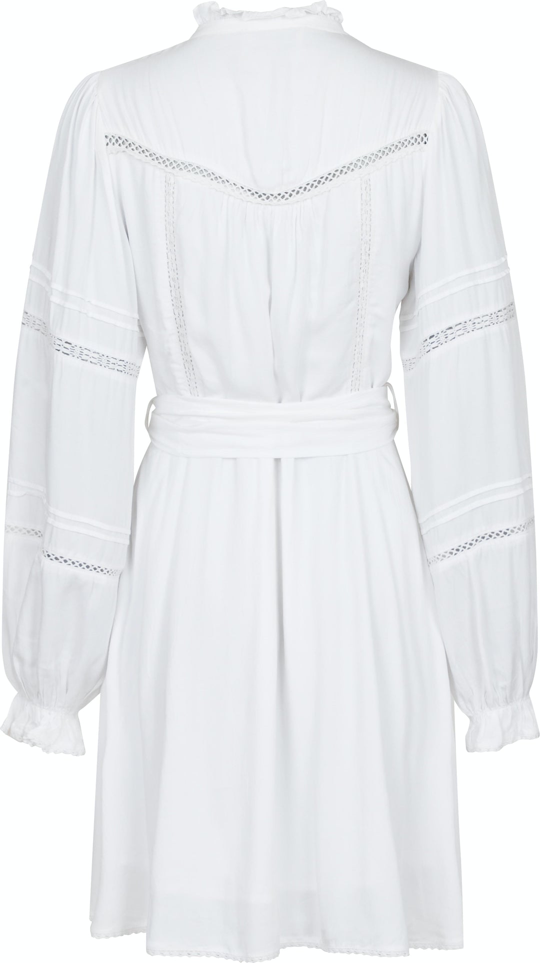 Neo Noir - Ditte Satin Dress - White
