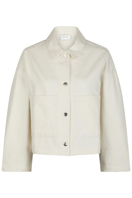 Neo Noir - Dolla Denim Emb Jacket 164752 - 121 - Off White
