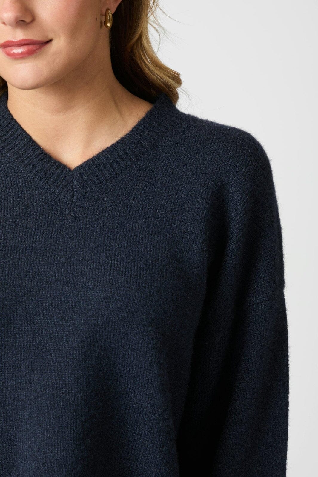 Neo Noir - Dova Knit Blouse 164912 - 141 - Navy