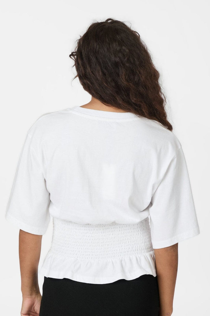 Neo Noir - Dray Boxy Smock Tee 165720 - 120 - White