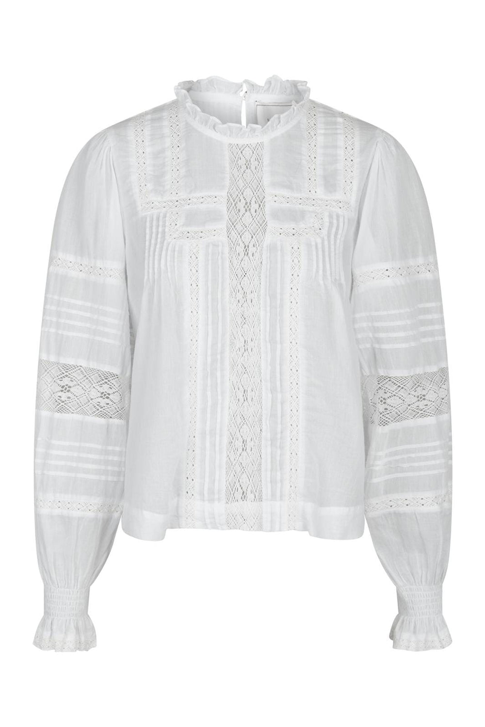 Neo Noir - Ebba S Voile Blouse 163142 - 120 - White