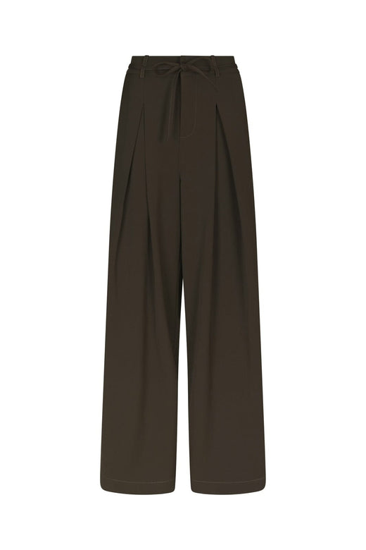 Neo Noir - Eddina Woven Pants 170464 - 676 - Dark Brown