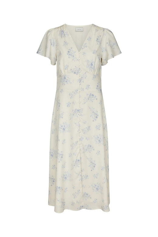 Neo Noir - Eleni Delicate Flower Dress 168875 - 122 - Creme