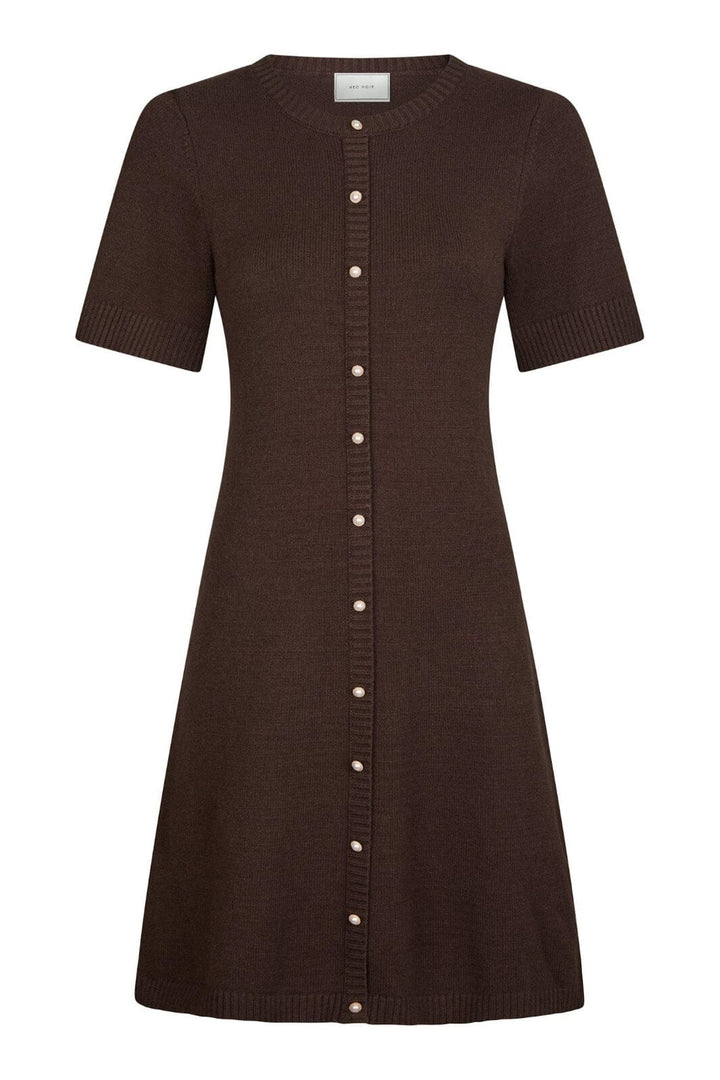 Neo Noir - Elise Knit Dress 163646 - 210 - Brown