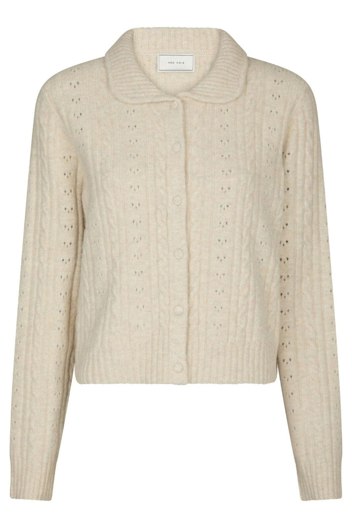 Neo Noir - Emelie Knit Cardigan 164921 - 124 - Ivory