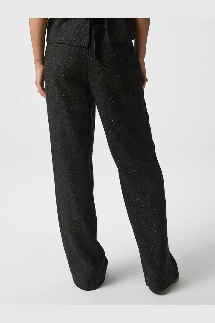 Neo Noir - Emmett Boucle Pants 166902 - 100 - Black