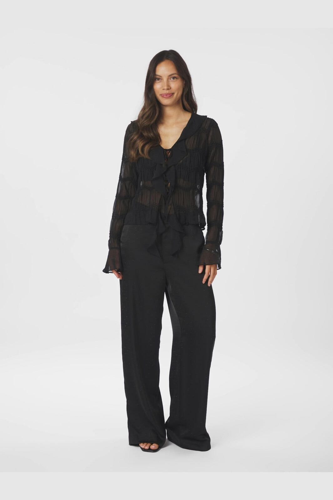 Neo Noir - Emmett Heavy Sateen B Pants 167037 - 100 - Black
