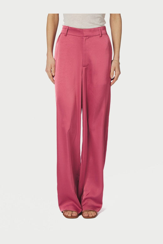 Neo Noir - Emmett Heavy Sateen Pants 164136 - 430 - Cherry Pink