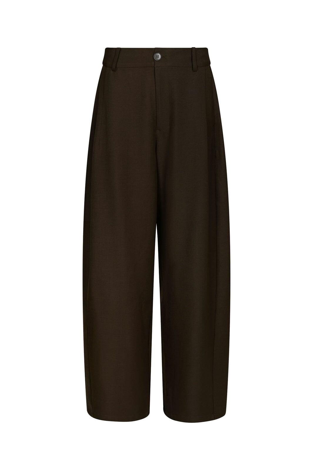Neo Noir - Essiall Structure Pants 168522 - 676 - Dark Brown