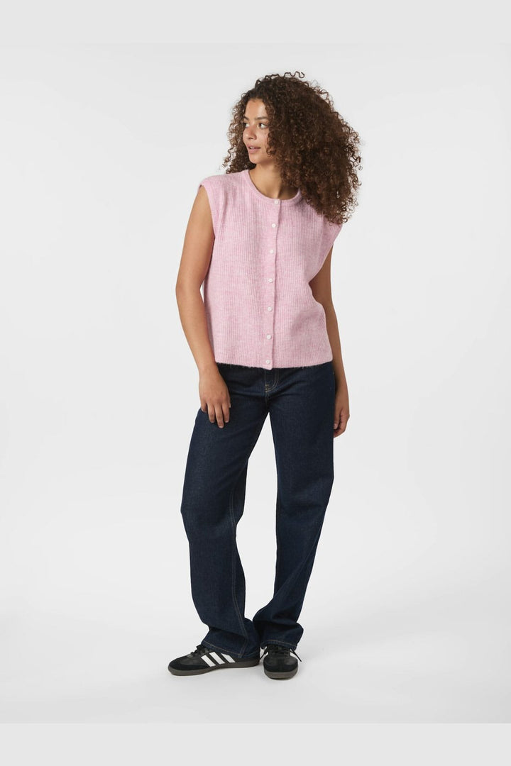Neo Noir - Everest Knit Vest 164870 - 754 - Light Pink