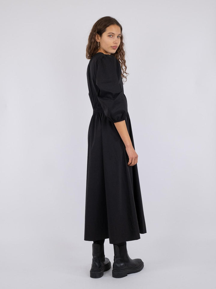 Neo Noir - Eymi Poplin Dress - Black Kjoler 