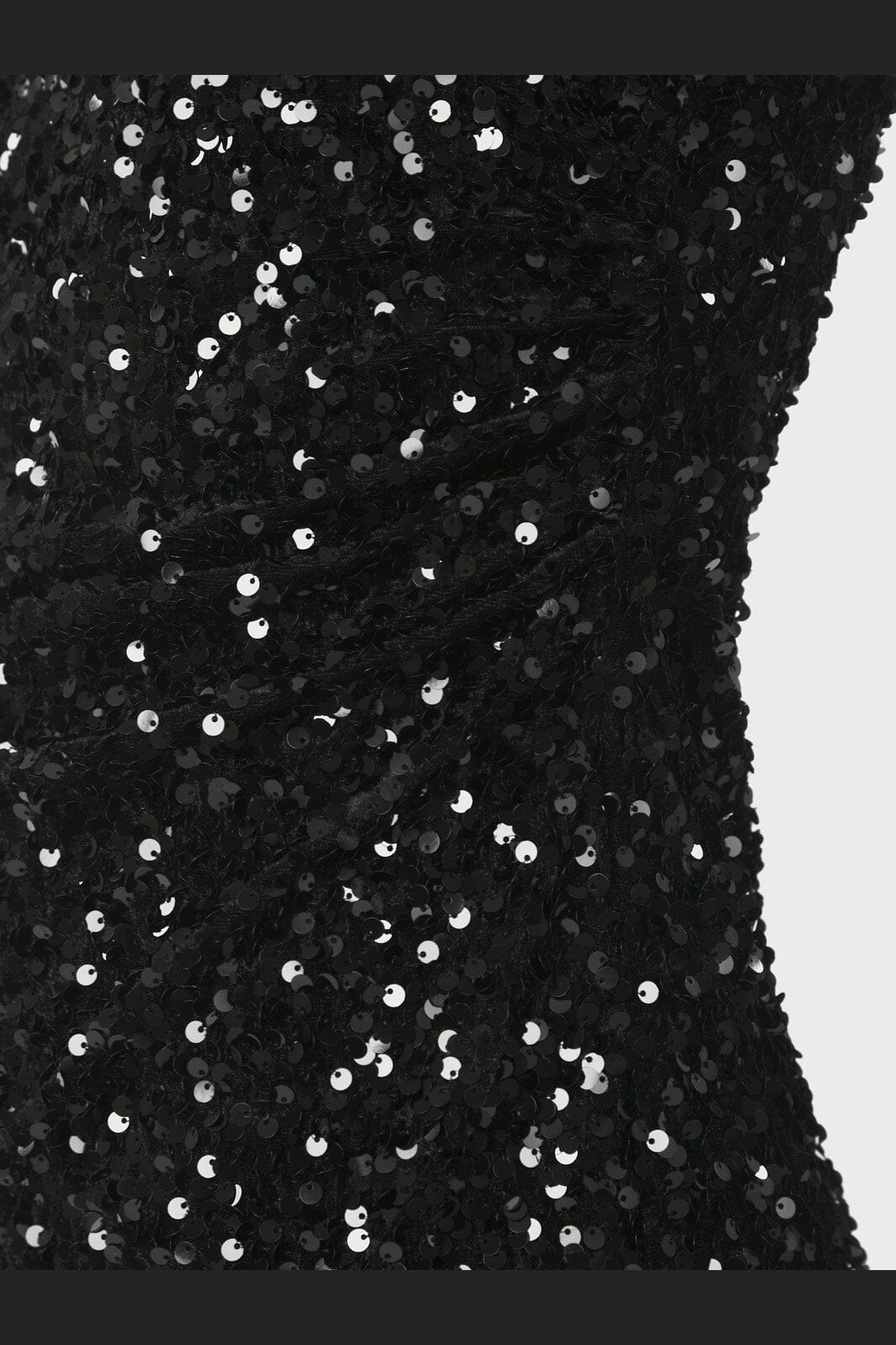 Neo Noir - Fanya Velvet Sequins Dress 167187 - 100 - Black