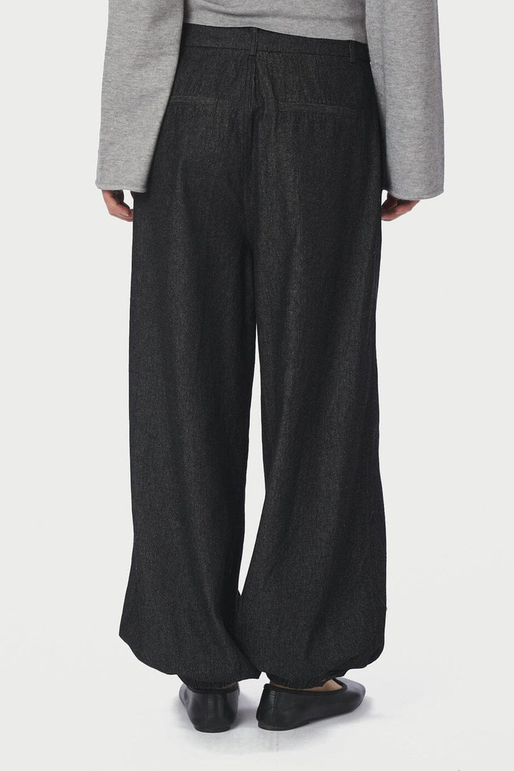 Neo Noir - Fayla Denim Balloon Pants 167399 - 100 - Black