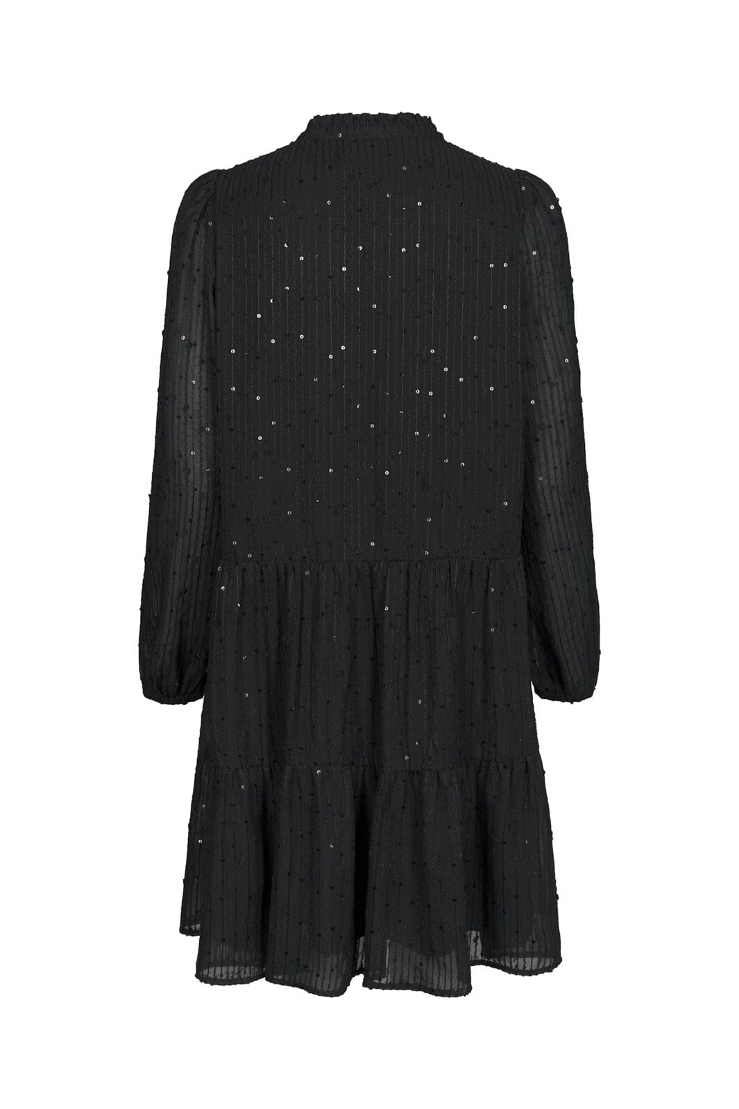 Neo Noir - Federica Glitz Crepe Dress 171109 - 100 - Black