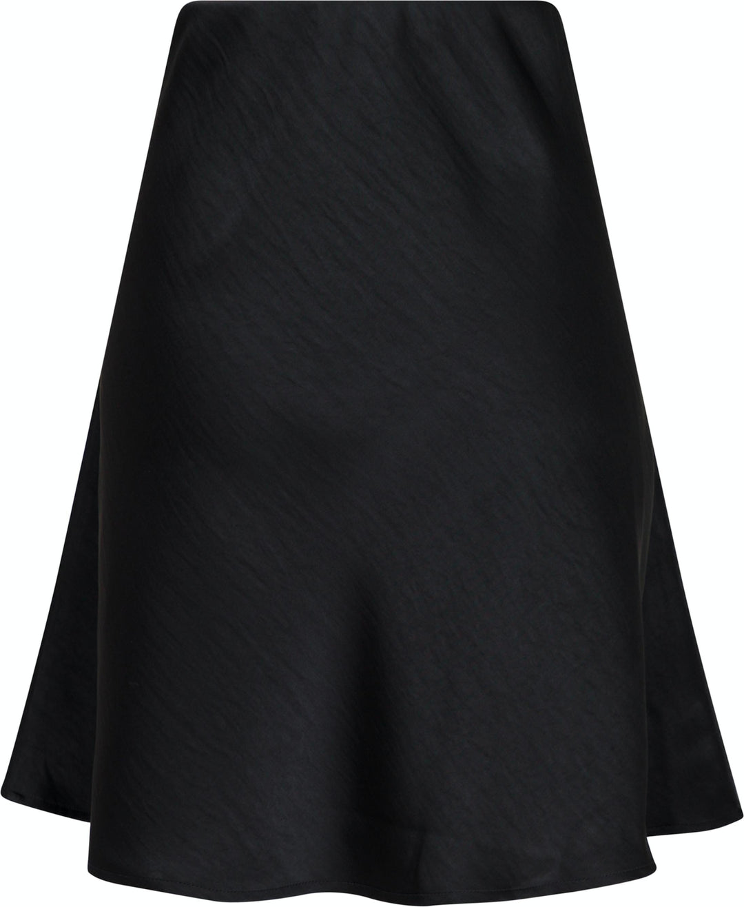 Neo Noir - Fiya Heavy Sateen Skirt - Black